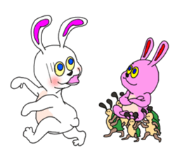 The rabits 3 sticker #6713049