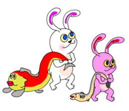 The rabits 3 sticker #6713051