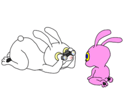 The rabits 3 sticker #6713060