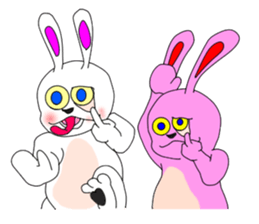 The rabits 3 sticker #6713064