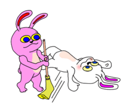 The rabits 3 sticker #6713067