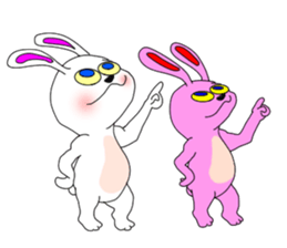 The rabits 3 sticker #6713069