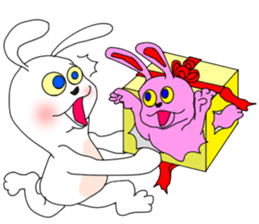 The rabits 3 sticker #6713072