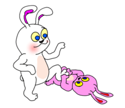 The rabits 3 sticker #6713073