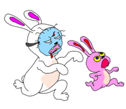 The rabits 3 sticker #6713079