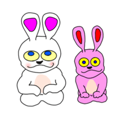 The rabits 3 sticker #6713085