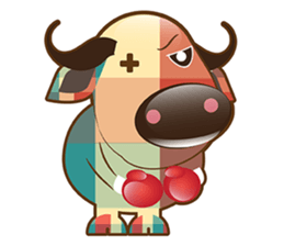 buffaloman sticker #6713097