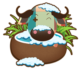 buffaloman sticker #6713115