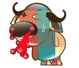 buffaloman sticker #6713121