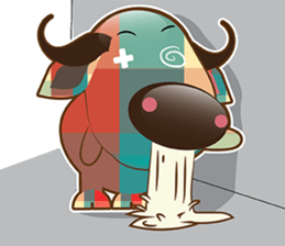 buffaloman sticker #6713126