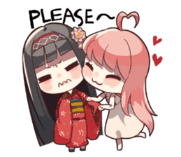 Daily lives of the cute Index sisters sticker #6713417