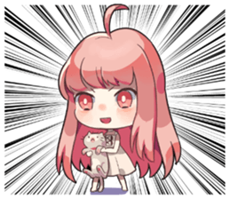 Daily lives of the cute Index sisters sticker #6713426