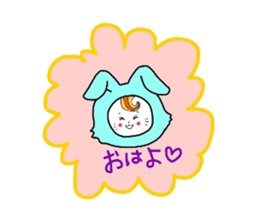 spoired rabbit boy sticker #6713728