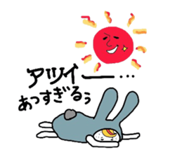 spoired rabbit boy sticker #6713754