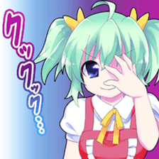 moe~ anime girls sticker! sticker #6713774