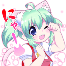moe~ anime girls sticker! sticker #6713779