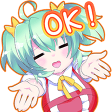 moe~ anime girls sticker! sticker #6713798