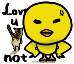 German Bird English version sticker #6713819