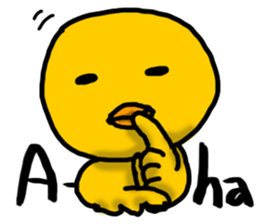 German Bird English version sticker #6713821