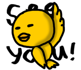 German Bird English version sticker #6713843