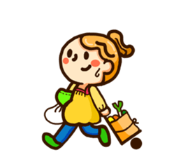 Go for it, it is a pregnant woman2 sticker #6713901