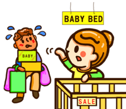 Go for it, it is a pregnant woman2 sticker #6713905