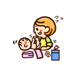 Go for it, it is a pregnant woman2 sticker #6713924