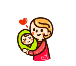 Go for it, it is a pregnant woman2 sticker #6713926