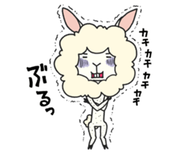Paka is alpaca mock. sticker #6714016