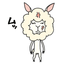 Paka is alpaca mock. sticker #6714023