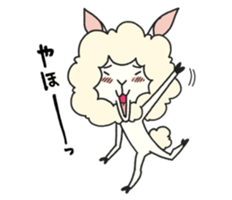 Paka is alpaca mock. sticker #6714028