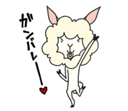 Paka is alpaca mock. sticker #6714032