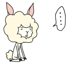 Paka is alpaca mock. sticker #6714038