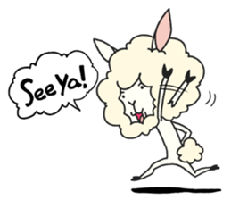 Paka is alpaca mock. sticker #6714046