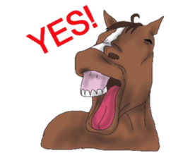 Sticker of horse lovers 3 sticker #6714572