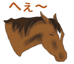 Sticker of horse lovers 3 sticker #6714576