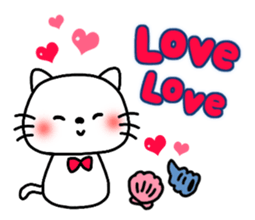 Greetings sticker of cat. marine ver. sticker #6714652