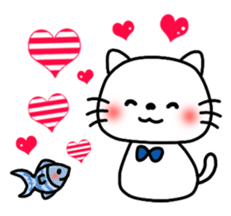 Greetings sticker of cat. marine ver. sticker #6714664