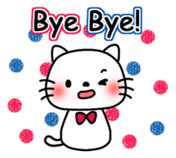 Greetings sticker of cat. marine ver. sticker #6714686