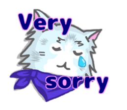 mofunyanko English edition sticker #6715217