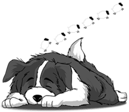Pocket K-9: Sheep Dog + English sticker #6715496