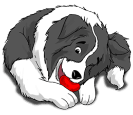 Pocket K-9: Sheep Dog + English sticker #6715502