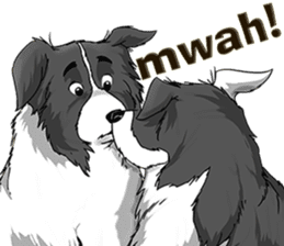 Pocket K-9: Sheep Dog + English sticker #6715505