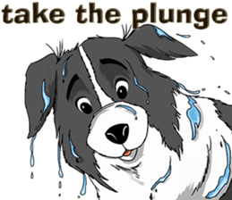 Pocket K-9: Sheep Dog + English sticker #6715508