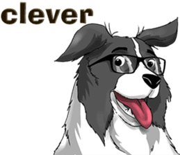 Pocket K-9: Sheep Dog + English sticker #6715515