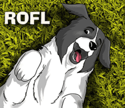 Pocket K-9: Sheep Dog + English sticker #6715518