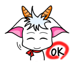 Goat of shade (English) sticker #6715688