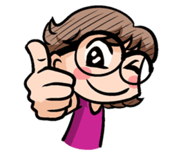 Eva from Evacomics sticker #6715850