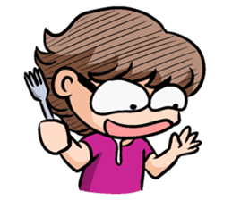 Eva from Evacomics sticker #6715862