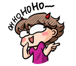 Eva from Evacomics sticker #6715864